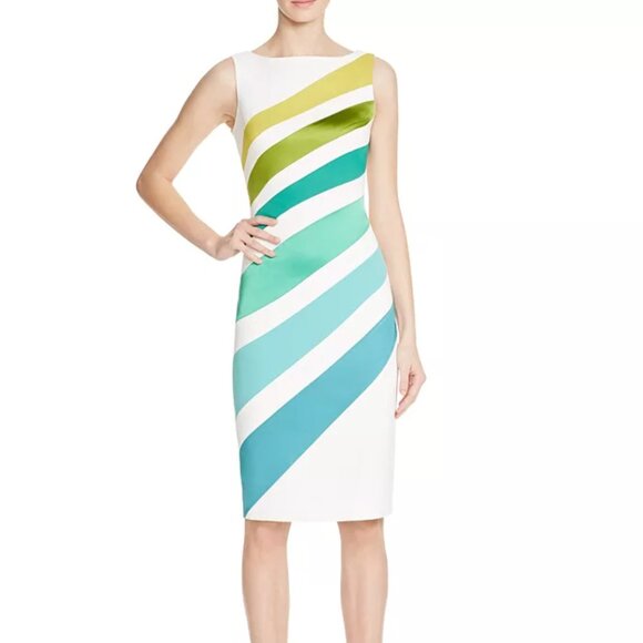 KAREN MILLEN Ombré Striped Dress - 100% Exclusive To Bloomingdales - Picture 1 of 17